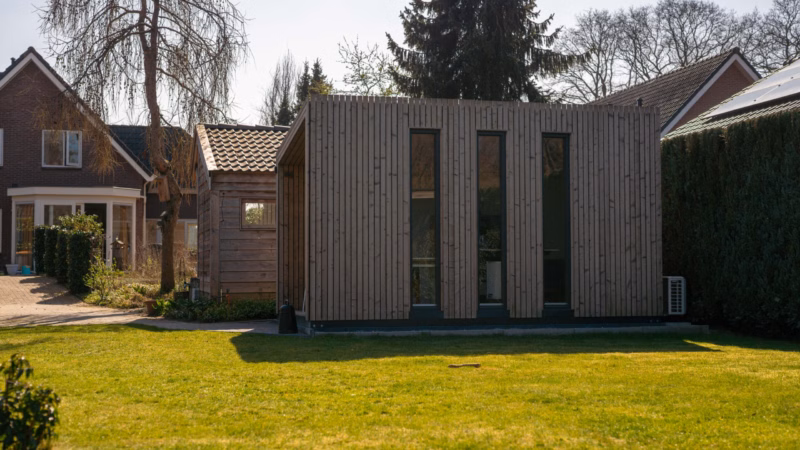 Werken dichtbij huis in de tuin