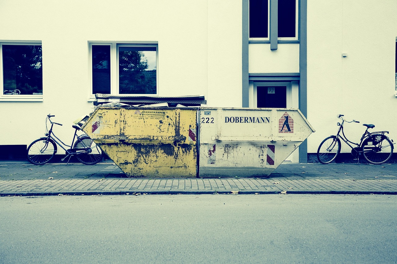 Bouwafval container: gemengd of gescheiden inzamelen?